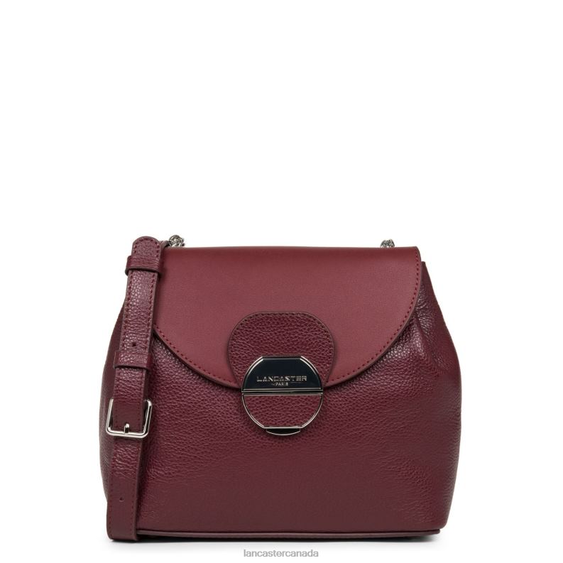 Women Crossbody Bag Pia 4J6H553 Bag Pourpre Lancaster Paris