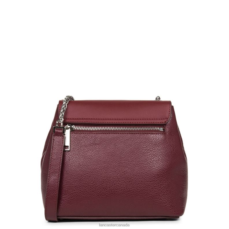 Women Crossbody Bag Pia 4J6H553 Bag Pourpre Lancaster Paris