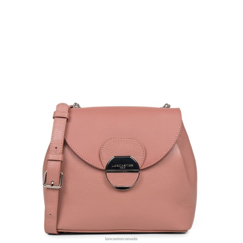 Women Crossbody Bag Pia 4J6H554 Bag Rose Cendre Lancaster Paris