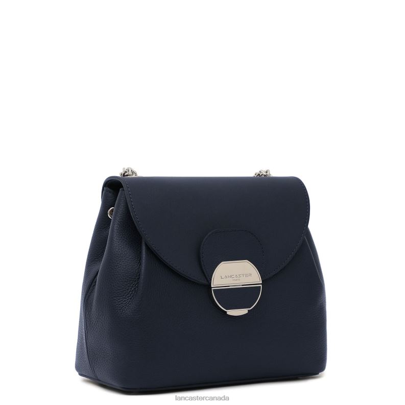 Women Crossbody Bag Pia 4J6H555 Bag Bleu Fonce Lancaster Paris