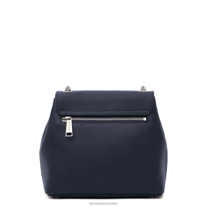Women Crossbody Bag Pia 4J6H555 Bag Bleu Fonce Lancaster Paris