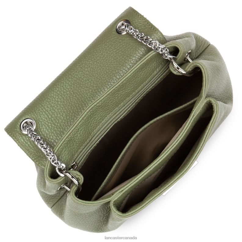 Women Crossbody Bag Pia 4J6H557 Bag Olive Lancaster Paris