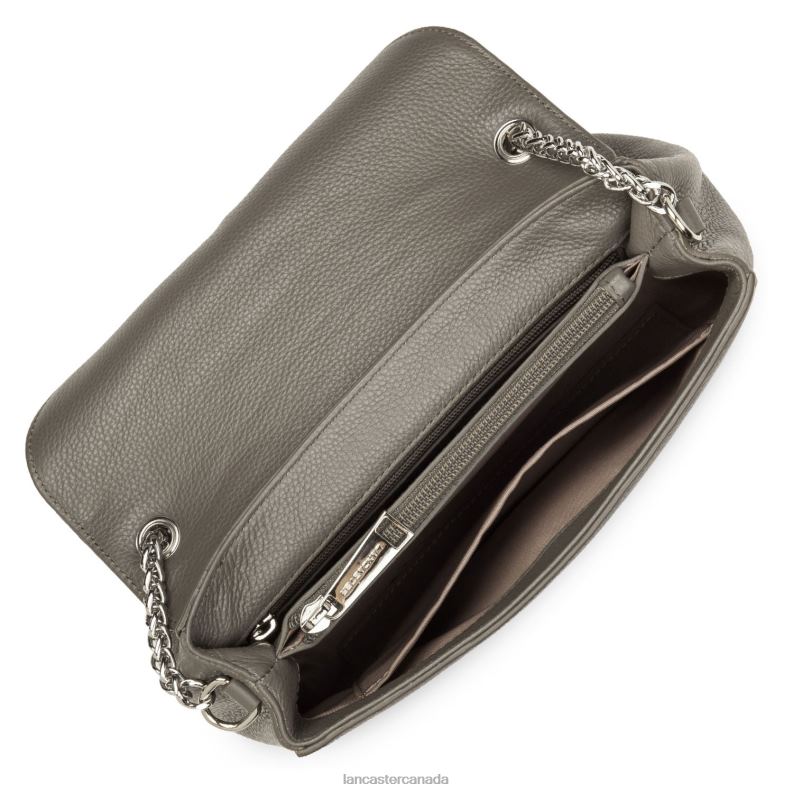 Women Crossbody Bag Pia Lightweight 4J6H571 Bag Gris Lancaster Paris