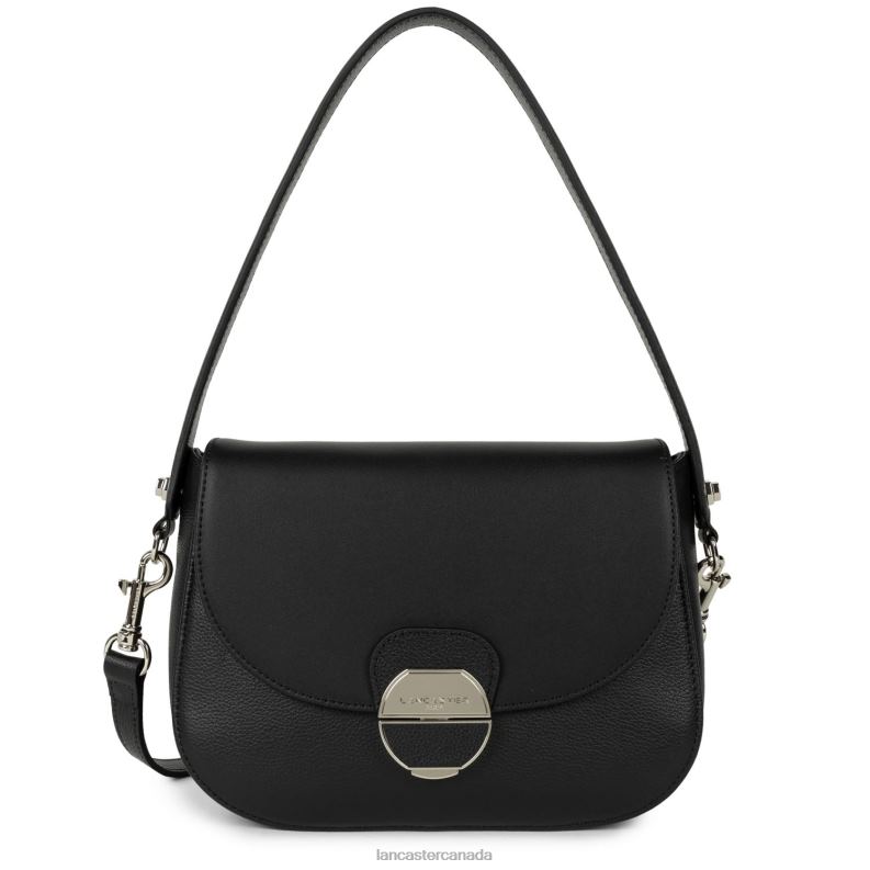Women Crossbody Bag Pia New 4J6H1767 Bag Noir Lancaster Paris