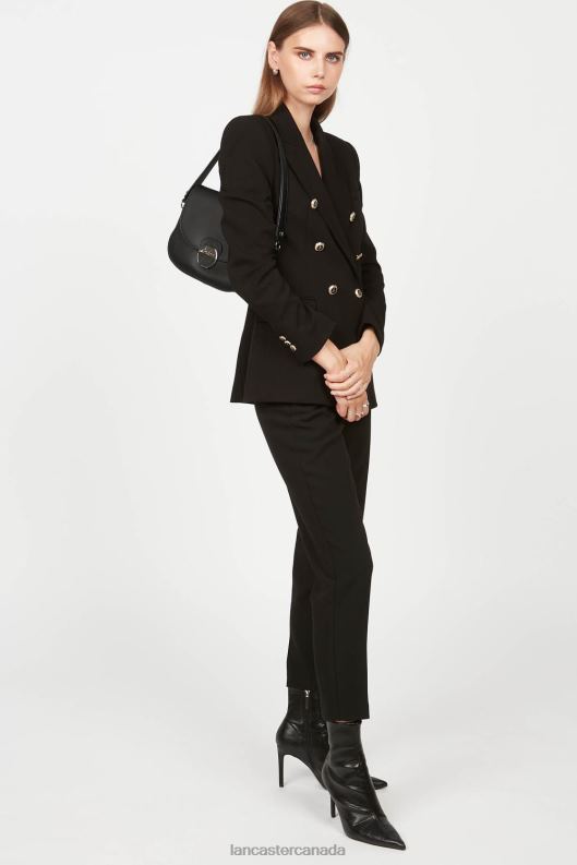 Women Crossbody Bag Pia New 4J6H1767 Bag Noir Lancaster Paris