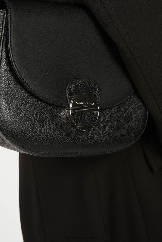 Women Crossbody Bag Pia New 4J6H1767 Bag Noir Lancaster Paris