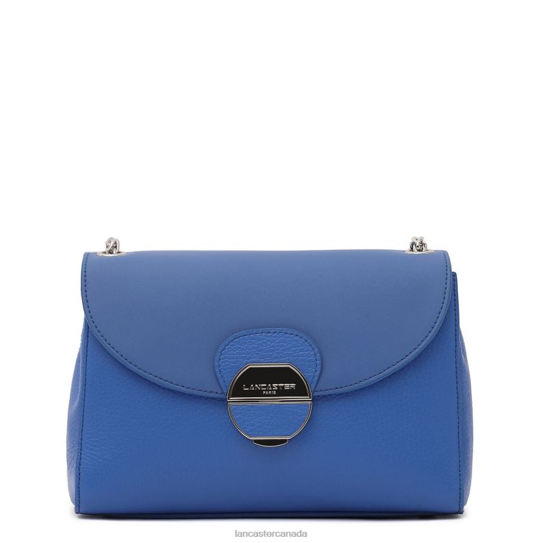 Women Crossbody Bag Pia New 4J6H576 Bag Bleu Roi Lancaster Paris
