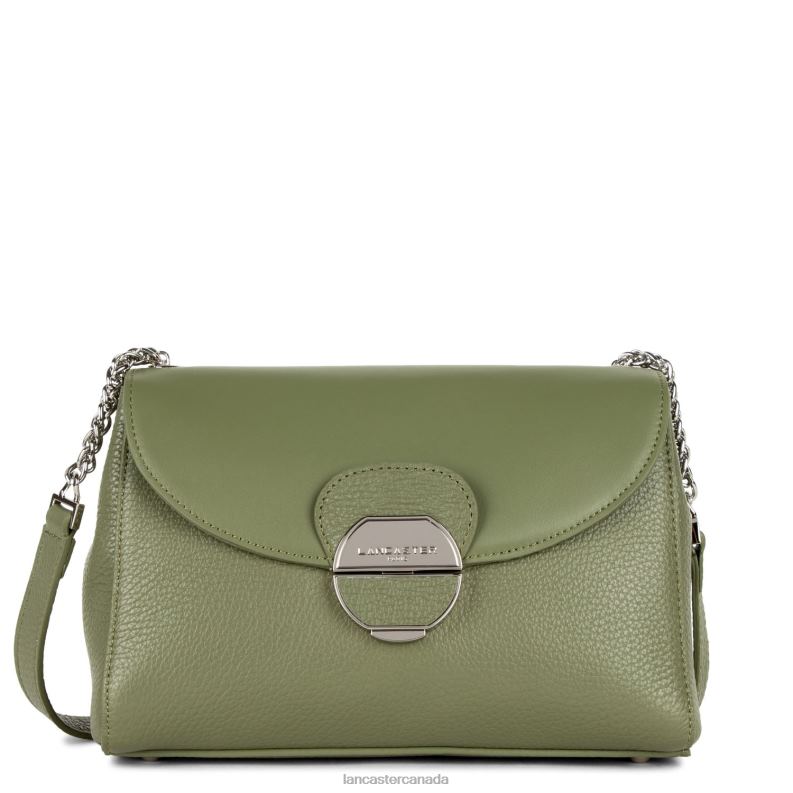 Women Crossbody Bag Pia New 4J6H578 Bag Olive Lancaster Paris