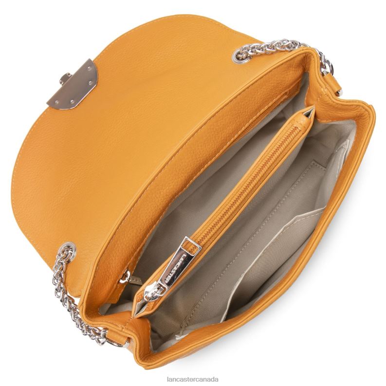 Women Crossbody Bag Pia New 4J6H579 Bag Safran Lancaster Paris