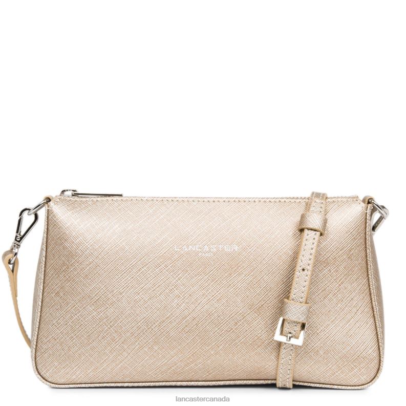 Women Crossbody Bag Saffiano Intemporel 4J6H1943 Bag Champagne Lancaster Paris