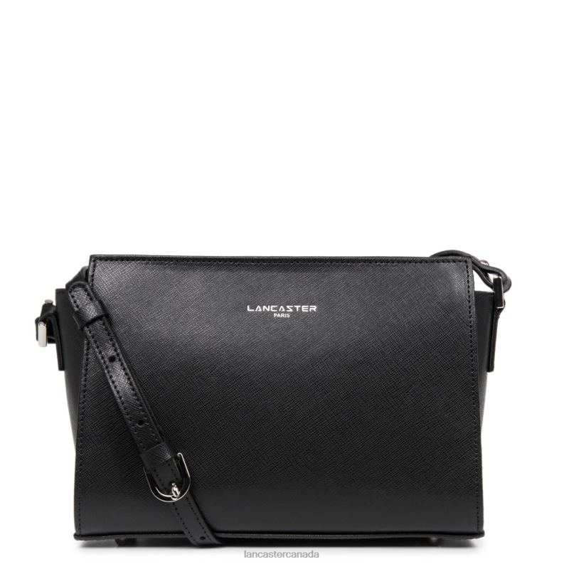 Women Crossbody Bag Saffiano Intemporel 4J6H802 Bag Noir Lancaster Paris