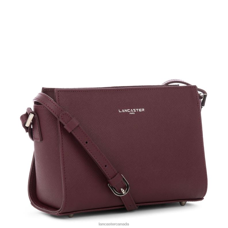 Women Crossbody Bag Saffiano Intemporel 4J6H805 Bag Bordeaux Lancaster Paris