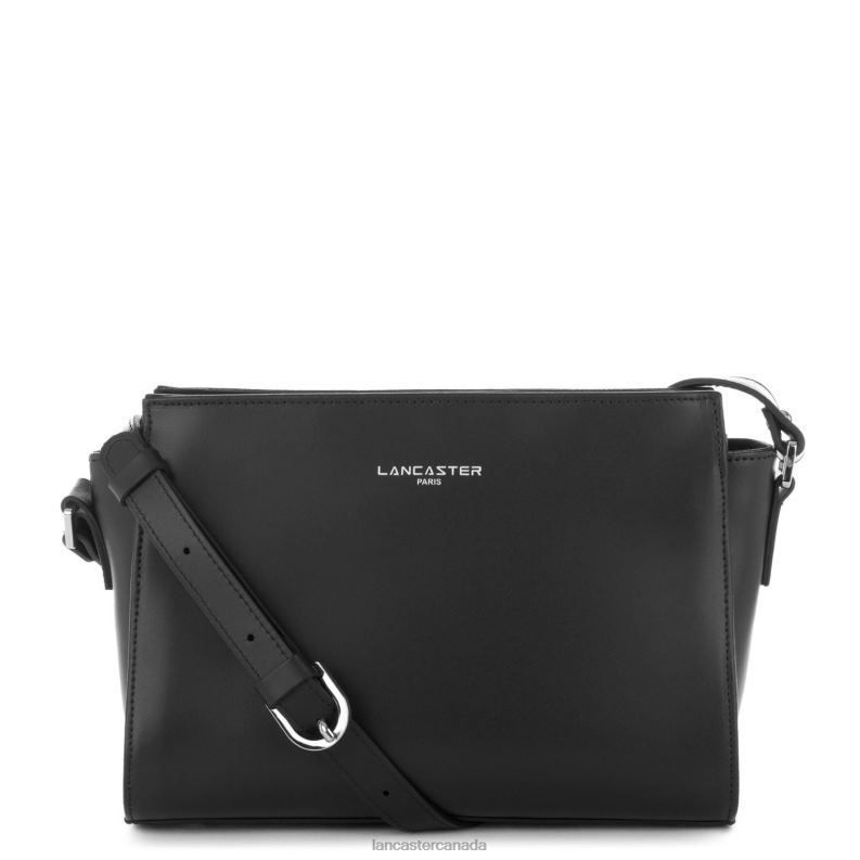 Women Crossbody Bag Smooth 4J6H756 Bag Noir Lancaster Paris