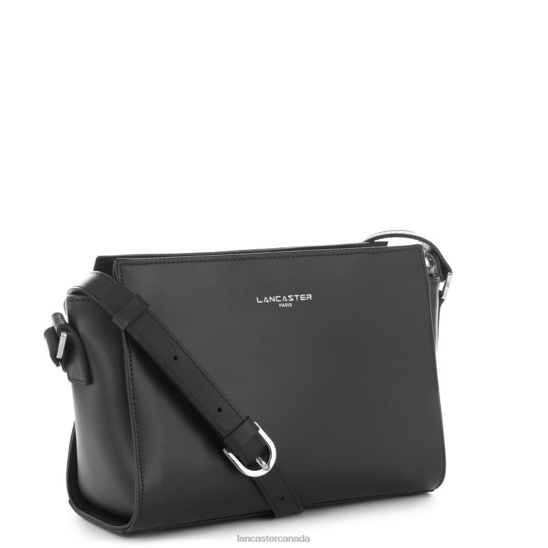 Women Crossbody Bag Smooth 4J6H756 Bag Noir Lancaster Paris