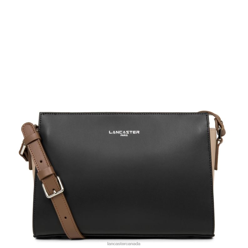 Women Crossbody Bag Smooth 4J6H757 Bag Noir-Nude-Vison Lancaster Paris