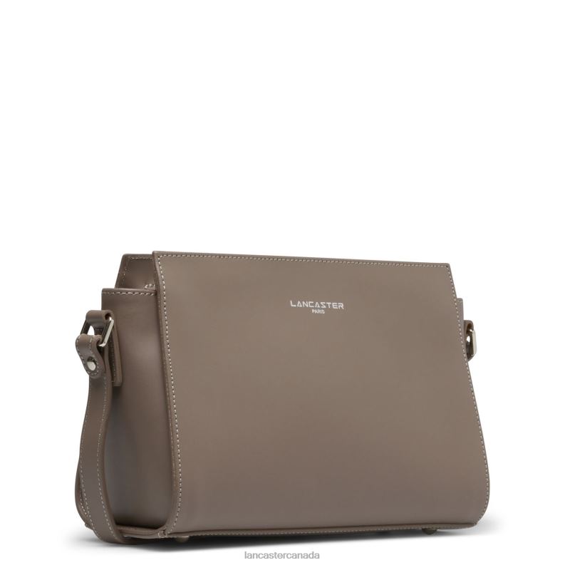 Women Crossbody Bag Smooth 4J6H759 Bag Taupe Lancaster Paris