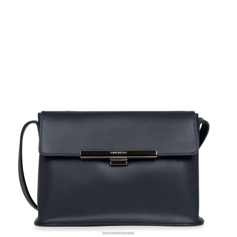Women Crossbody Bag Smooth Lily 4J6H2306 Bag Bleu Fonce Lancaster Paris