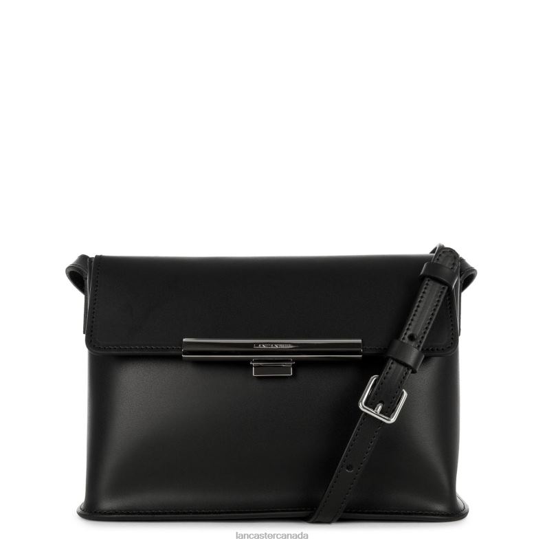 Women Crossbody Bag Smooth Lily 4J6H2307 Bag Noir Lancaster Paris