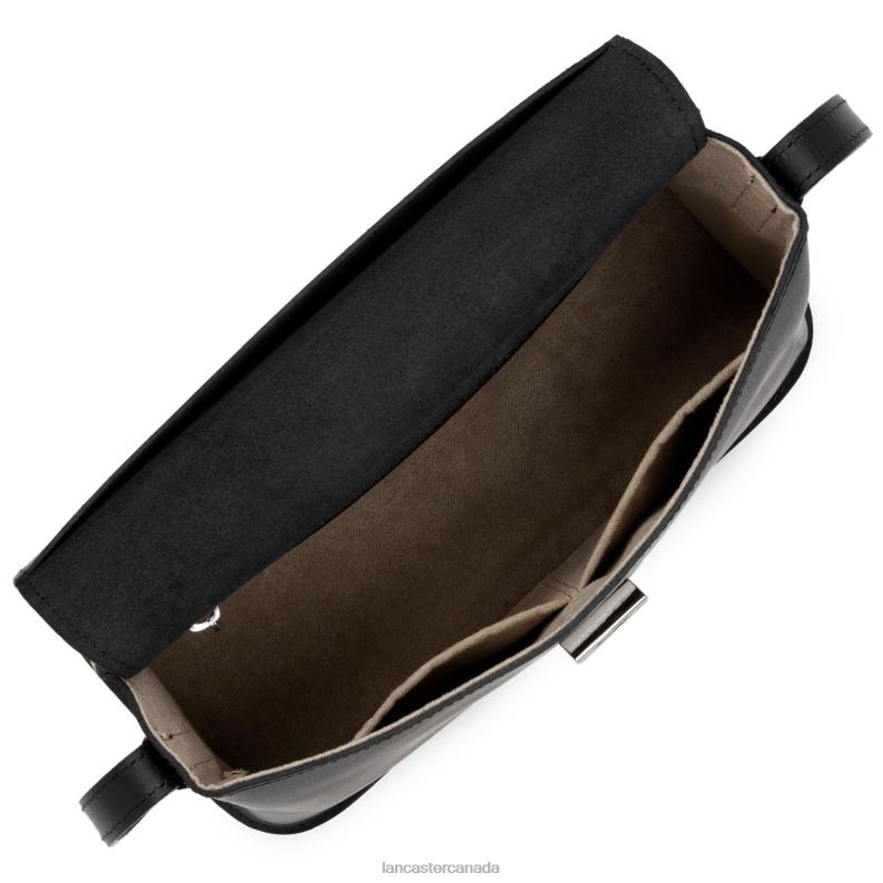 Women Crossbody Bag Smooth Lily 4J6H2307 Bag Noir Lancaster Paris