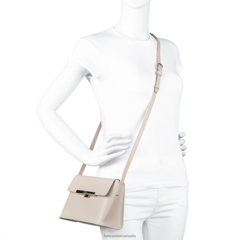 Women Crossbody Bag Smooth Lily 4J6H2307 Bag Noir Lancaster Paris