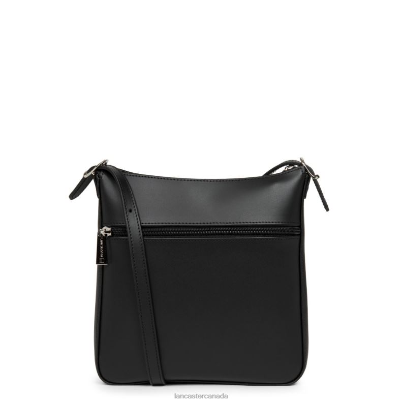 Women Crossbody Bag Smooth New 4J6H1909 Bag Noir Lancaster Paris