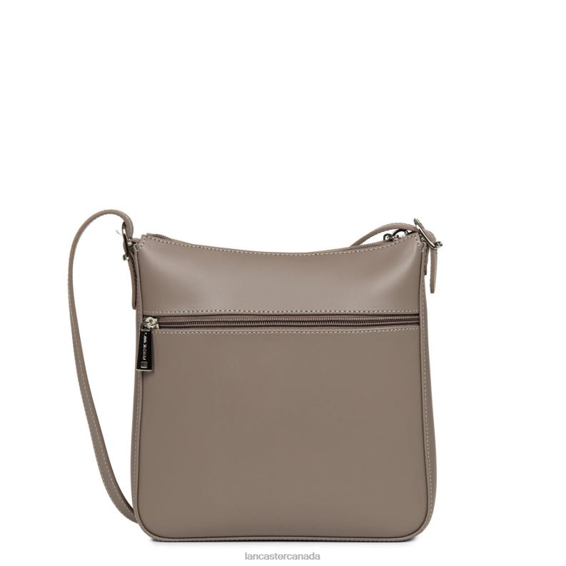 Women Crossbody Bag Smooth New 4J6H1911 Bag Taupe Lancaster Paris
