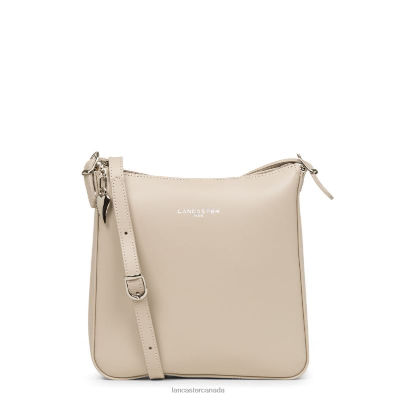 Women Crossbody Bag Smooth New 4J6H1913 Bag Galet Rose Lancaster Paris