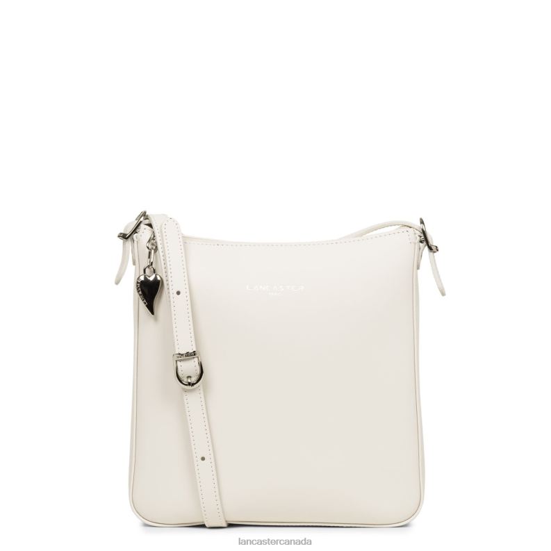 Women Crossbody Bag Smooth New 4J6H1915 Bag Ecru Lancaster Paris