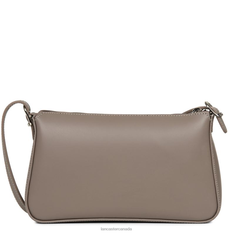 Women Crossbody Bag Smooth New 4J6H1972 Bag Taupe Lancaster Paris