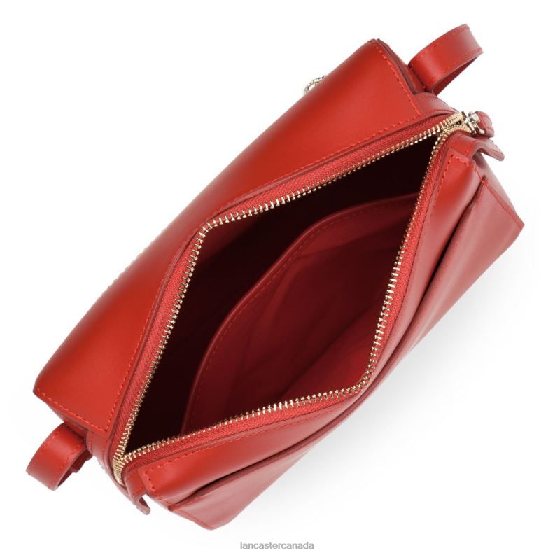 Women Crossbody Bag Smooth Or 4J6H2297 Bag Rouge Lancaster Paris