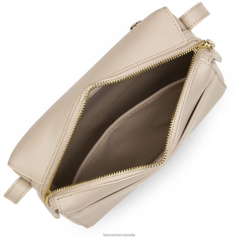 Women Crossbody Bag Smooth Or 4J6H2298 Bag Galet Rose Lancaster Paris