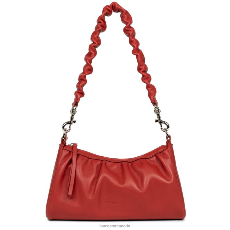 Women Crossbody Bag Soft Chou Chou 4J6H2016 Bag Rouge Lancaster Paris