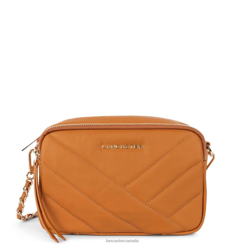 Women Crossbody Bag Soft Matelasse 4J6H1584 Bag Gold Lancaster Paris