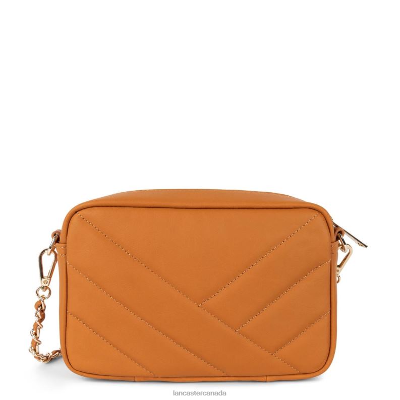 Women Crossbody Bag Soft Matelasse 4J6H1584 Bag Gold Lancaster Paris