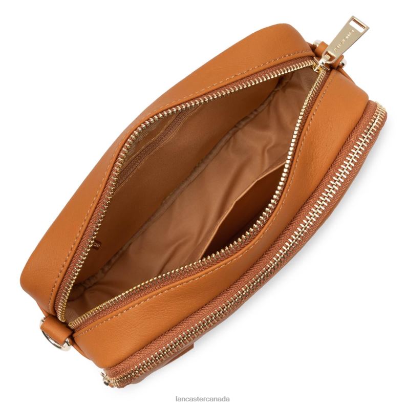 Women Crossbody Bag Soft Matelasse 4J6H1584 Bag Gold Lancaster Paris