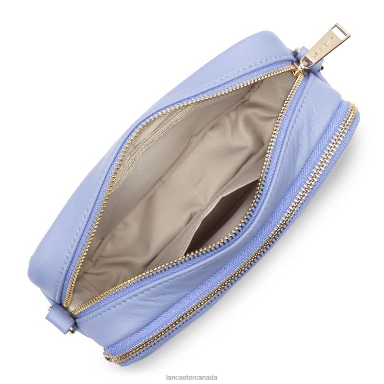 Women Crossbody Bag Soft Matelasse 4J6H1585 Bag Lavande Lancaster Paris