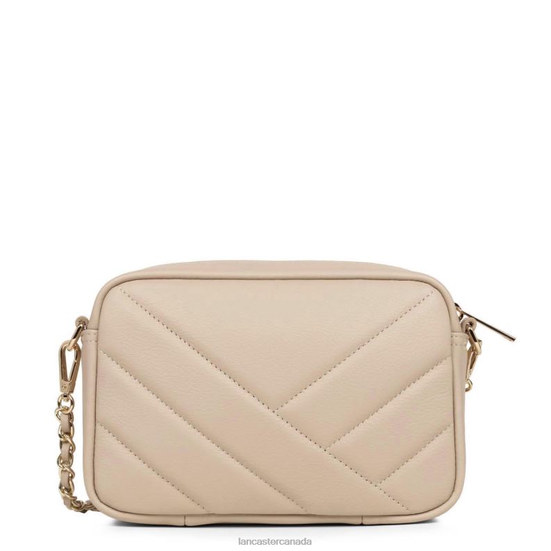 Women Crossbody Bag Soft Matelasse 4J6H1587 Bag Beige Lancaster Paris