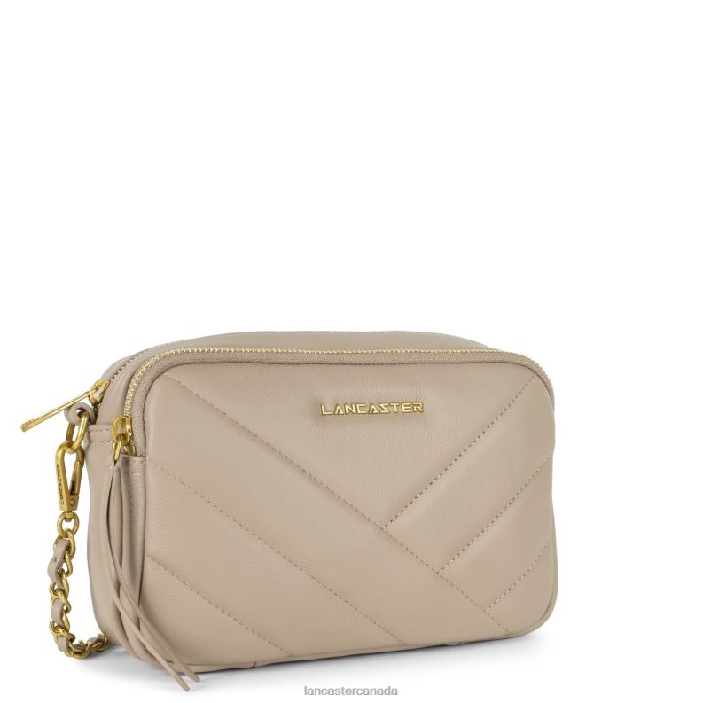 Women Crossbody Bag Soft Matelasse 4J6H1594 Bag Galet Lancaster Paris