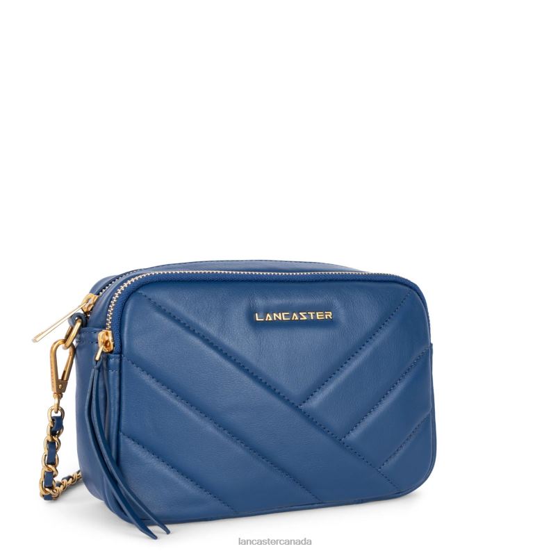Women Crossbody Bag Soft Matelasse 4J6H1600 Bag Bleu Lancaster Paris