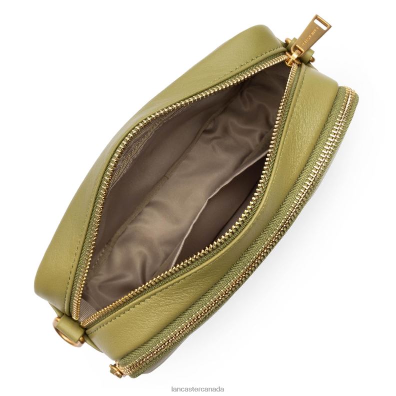 Women Crossbody Bag Soft Matelasse 4J6H1603 Bag Olive Lancaster Paris