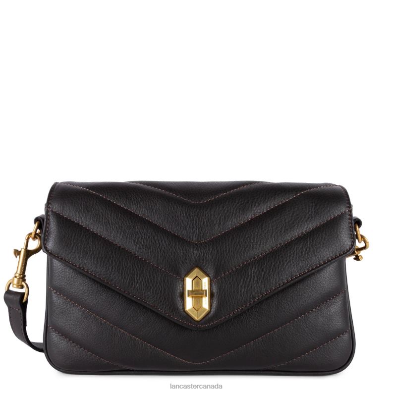 Women Crossbody Bag Soft Matelasse 4J6H2403 Bag Marron Lancaster Paris