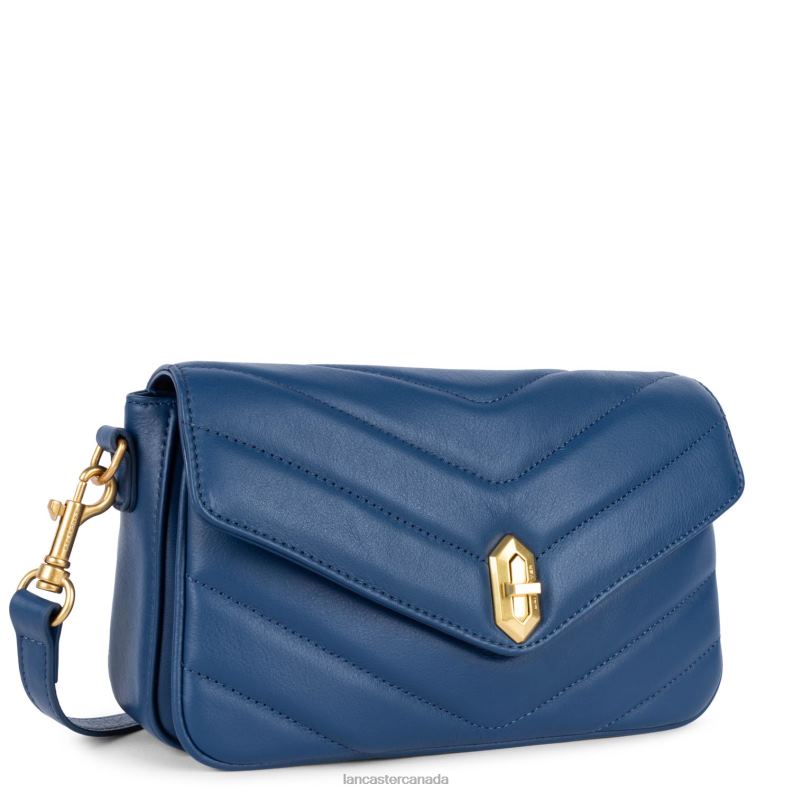 Women Crossbody Bag Soft Matelasse 4J6H2405 Bag Bleu Lancaster Paris