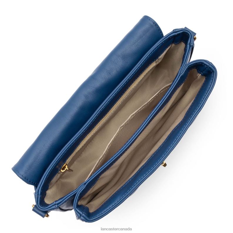 Women Crossbody Bag Soft Matelasse 4J6H2405 Bag Bleu Lancaster Paris