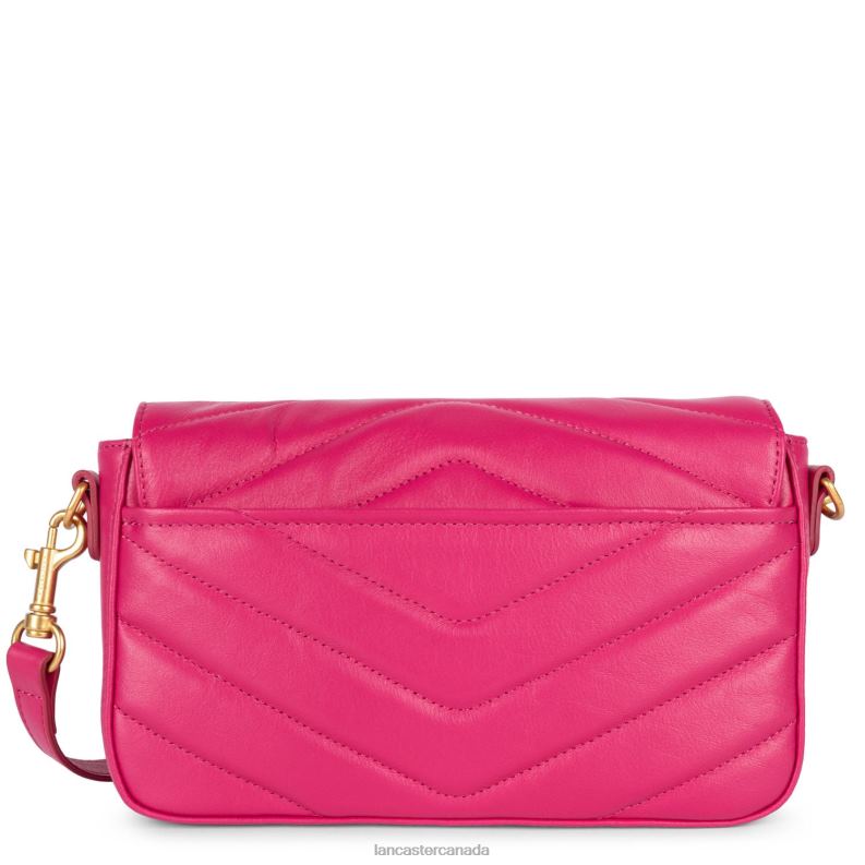 Women Crossbody Bag Soft Matelasse 4J6H2406 Bag Fuxia Lancaster Paris