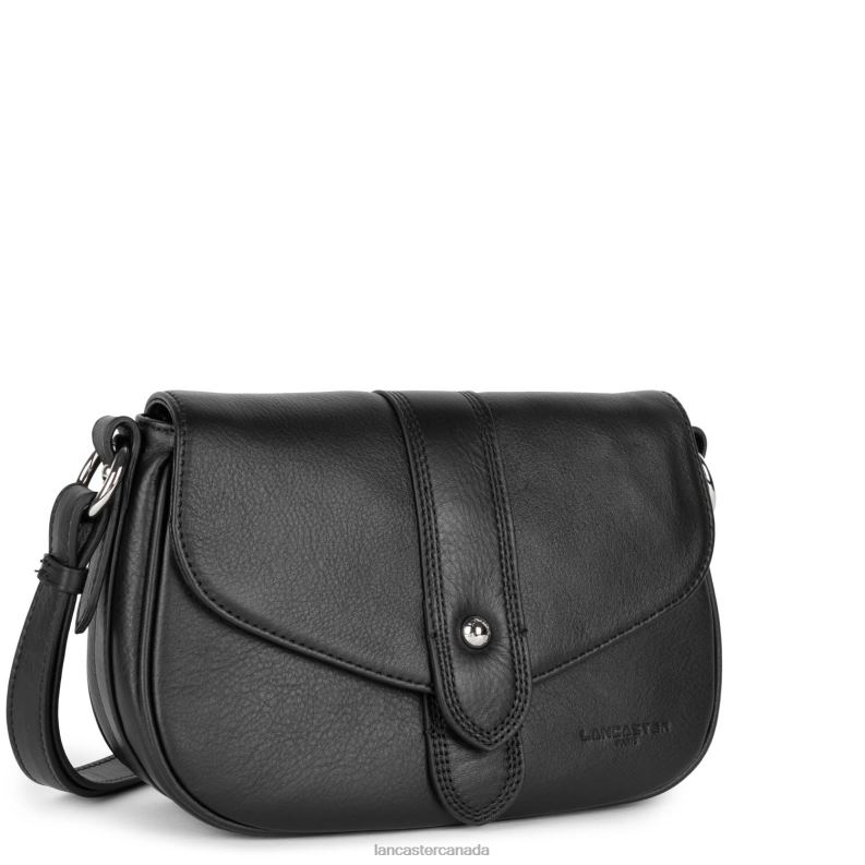 Women Crossbody Bag Soft Tie 4J6H1555 Bag Noir Lancaster Paris