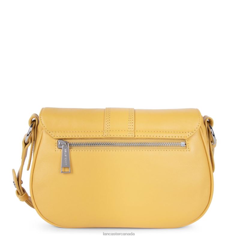 Women Crossbody Bag Soft Tie 4J6H1556 Bag Ocre Lancaster Paris