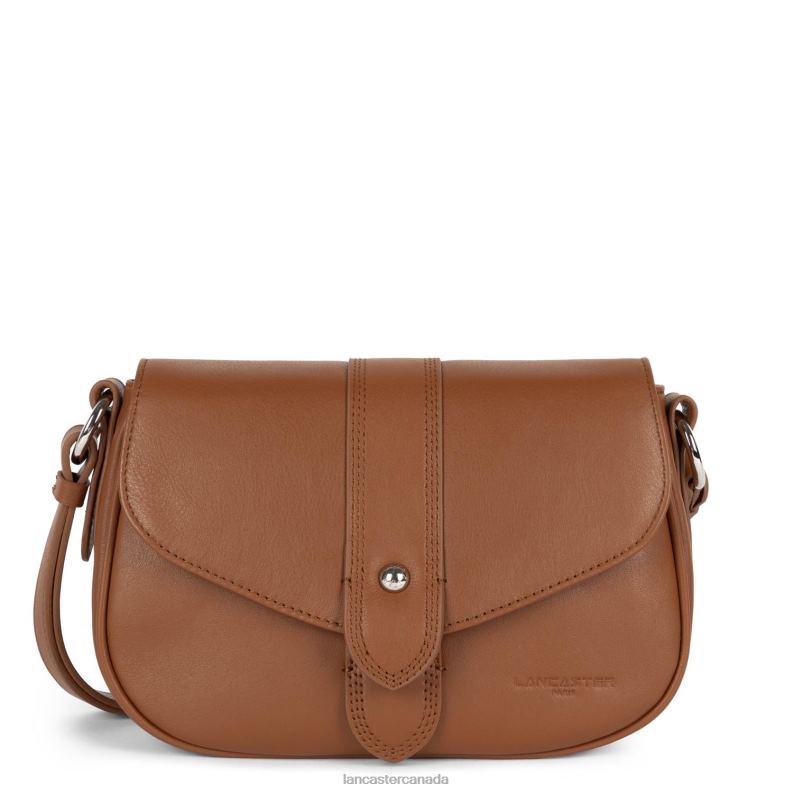Women Crossbody Bag Soft Tie 4J6H1557 Bag Cognac Lancaster Paris