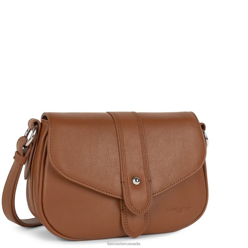 Women Crossbody Bag Soft Tie 4J6H1557 Bag Cognac Lancaster Paris