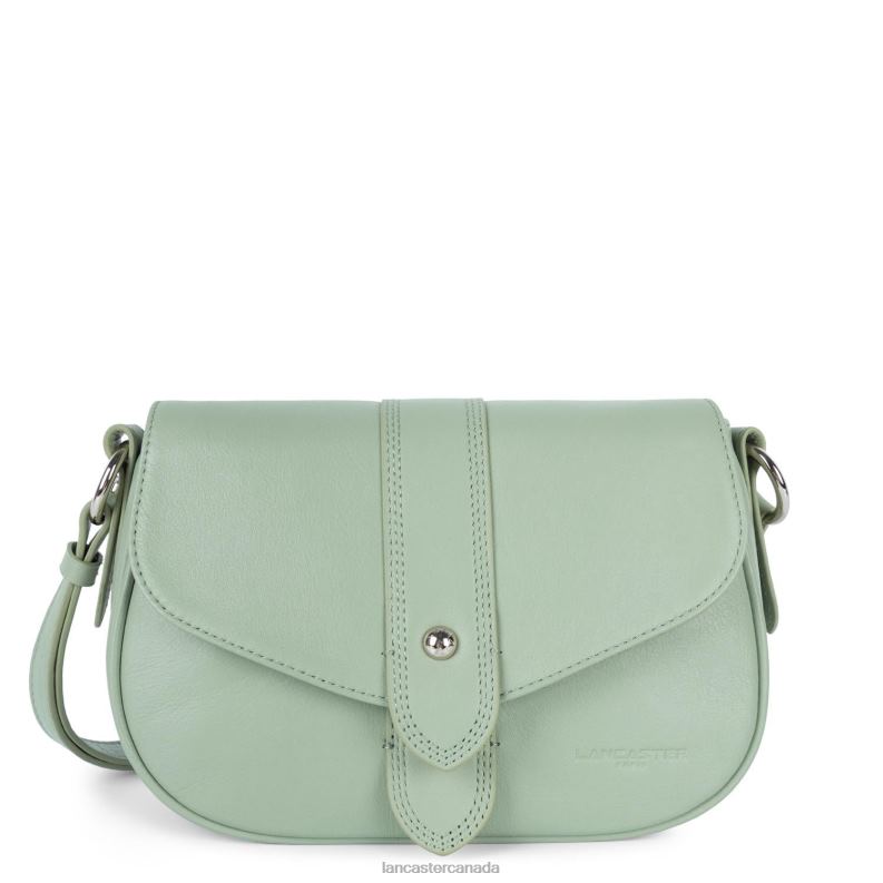 Women Crossbody Bag Soft Tie 4J6H1558 Bag Vert Gris Lancaster Paris