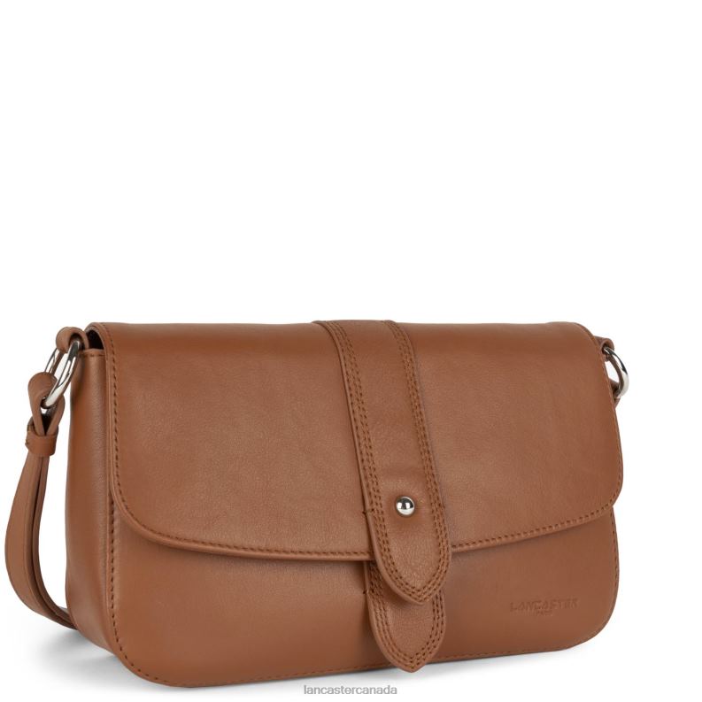 Women Crossbody Bag Soft Tie 4J6H1559 Bag Cognac Lancaster Paris